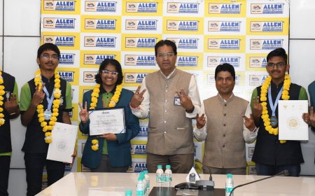 एलन में IJSO एवं IOAA-Jr 2025 चैम्पियन्स का सम्मान*