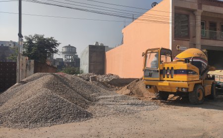 आवासीय कॉलोनी में अवैध मिक्सर प्लांट संचालन पर कार्रवाई की मांग