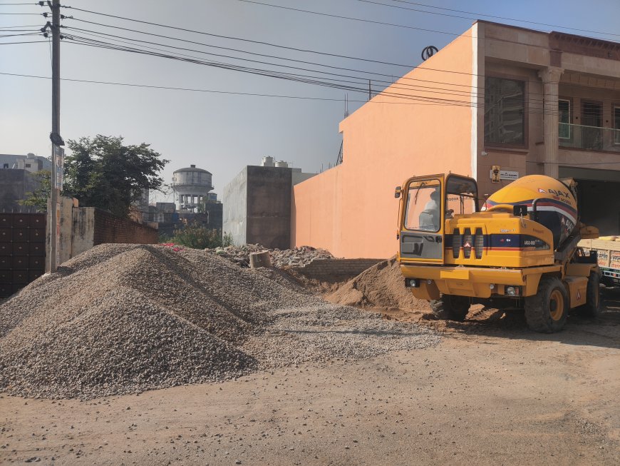 आवासीय कॉलोनी में अवैध मिक्सर प्लांट संचालन पर कार्रवाई की मांग