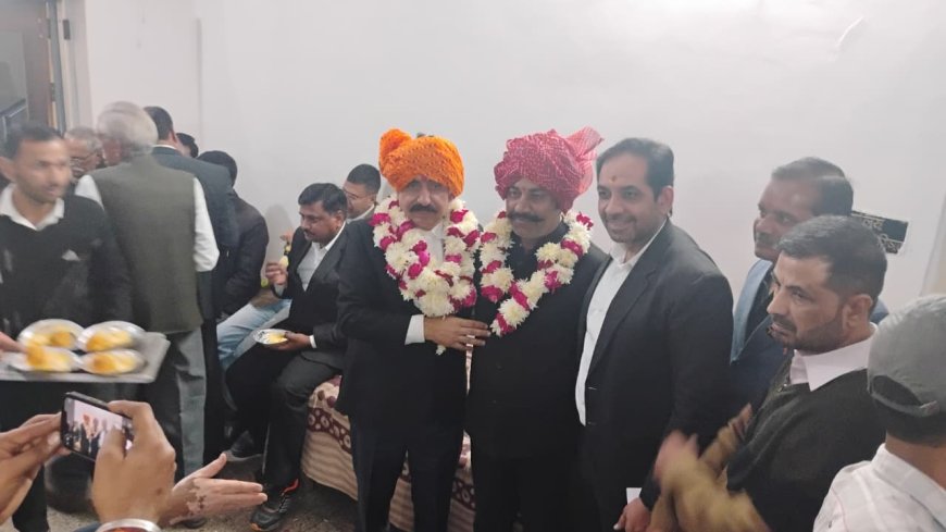 बार काउंसिल ऑफ राजस्थान चुनाव, बूंदी में रघु गौतम एडवोकेट ने किया जनसंपर्क, अधिवक्ताओं से मांगा समर्थन