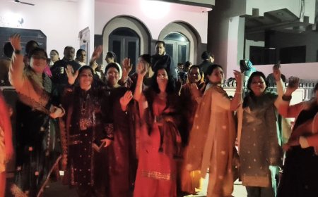 बूंदी: केसरी सिंह नगर में लोहड़ी पर्व हर्षोल्लास के साथ मनाया गया, अच्छी फसल की कामना की गई