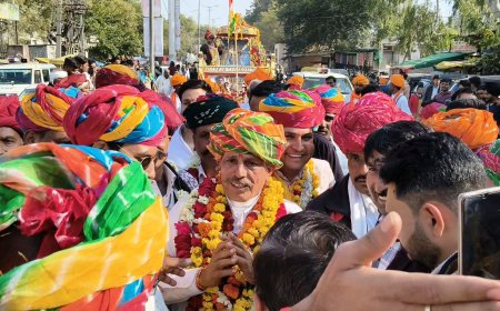 ‎देवनारायण जयंती: बूंदी में दो किमी लंबी शोभायात्रा में उमड़ा श्रद्धा का सैलाब