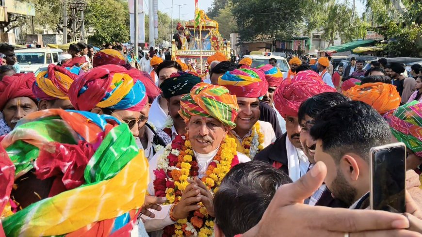 ‎देवनारायण जयंती: बूंदी में दो किमी लंबी शोभायात्रा में उमड़ा श्रद्धा का सैलाब