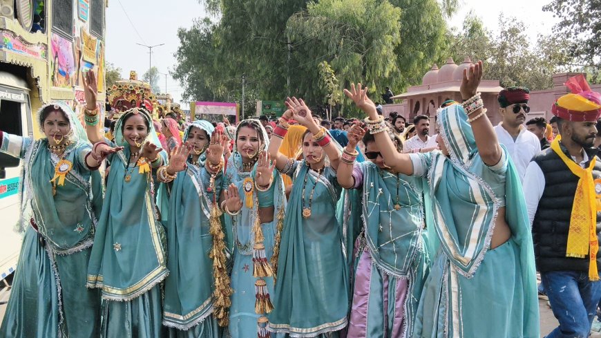 ‎देवनारायण जयंती: बूंदी में दो किमी लंबी शोभायात्रा में उमड़ा श्रद्धा का सैलाब