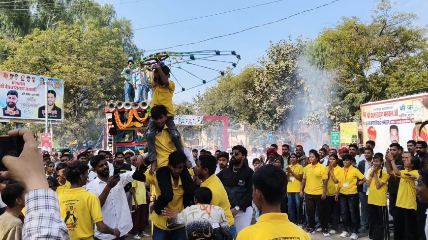 ‎देवनारायण जयंती: बूंदी में दो किमी लंबी शोभायात्रा में उमड़ा श्रद्धा का सैलाब