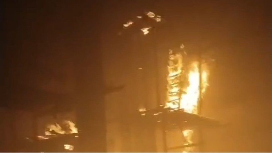 बूंदी में धधक उठी राइस मील, मशीनों और स्टॉक को भारी नुकसान, लाखों का नुकसान