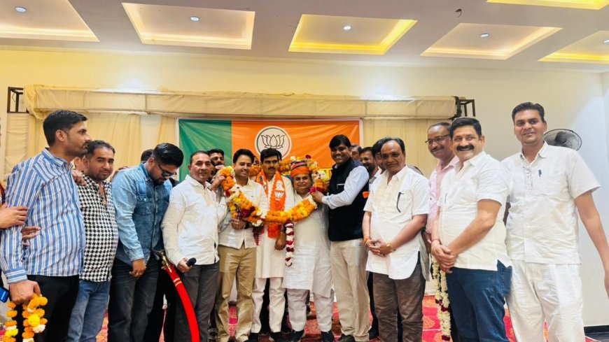 बूंदी में भाजपा युवा मोर्चा प्रदेश अध्यक्ष शंकर गोरा का भव्य स्वागत, युवाओं में दिखा जबरदस्त उत्साह